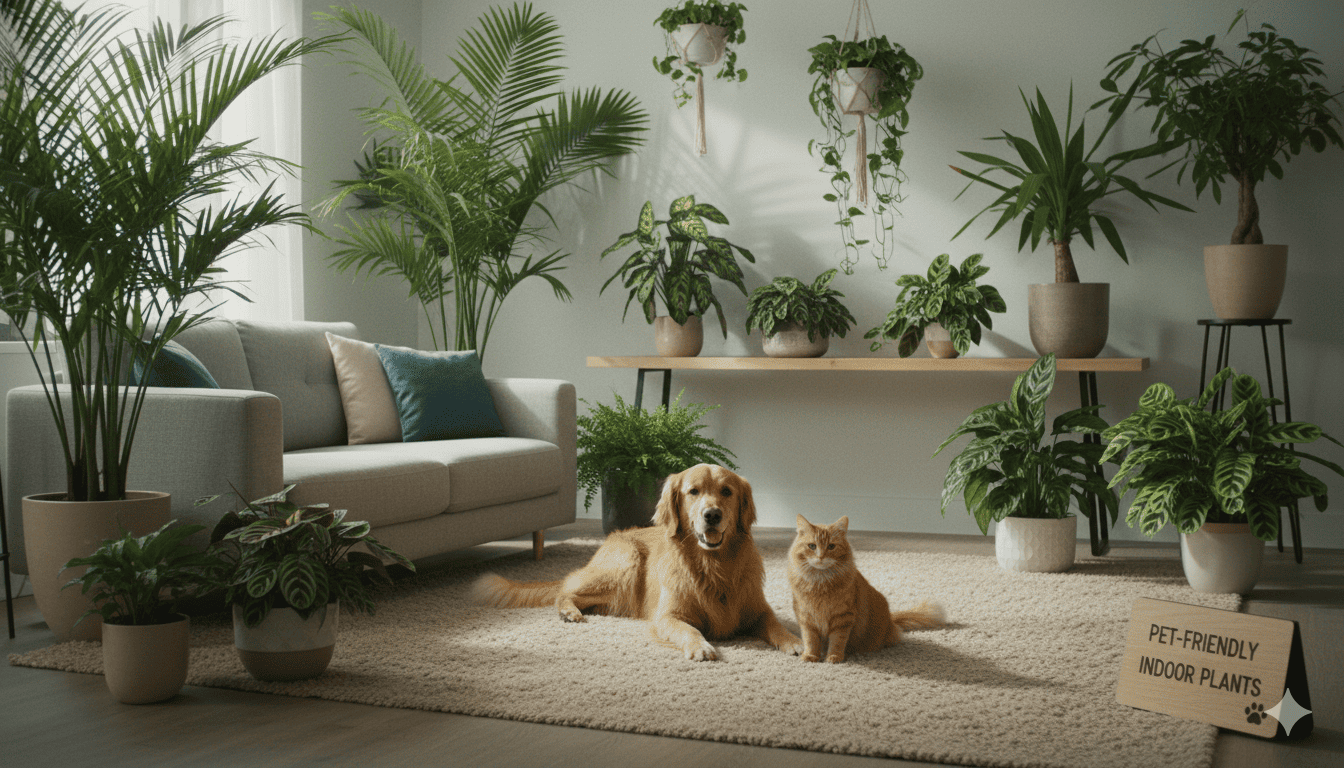 Pet-friendly indoor plants